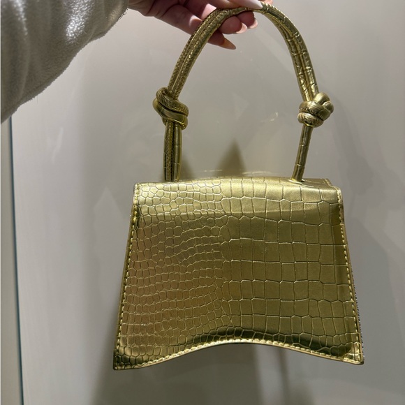 Handbags - Gold Small Handbag